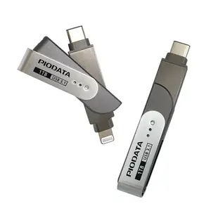 PIODATA iXflash Lightning USB-A/USB-C iOS專用OTG雙頭隨身碟 32G.64G