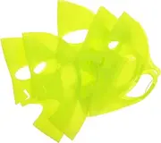 FRCOLOR 5pcs Silicone Face Masks Reusable Facial Mask Skincare Silicone Mask Cover Moisturizing Silicone Mask for Women Girls Green