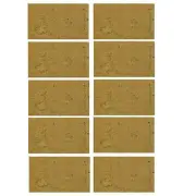 Instrument Clinic Saxophone Neck Cork,Sheet Style, 10 Pack, Cork Only, All Saxes