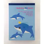 SUN-STAR MAKAMAKA 動物 海豚 北極熊 企鵝 日本製  便條本