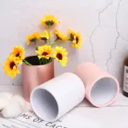 Mini Paper Packing Case Lid Hug Bucket Vase Replacement Florist Gift Storage LZ
