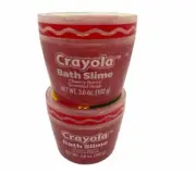 Crayola Bath Slime Cherry Berry Scented Soap, 2 Packages