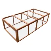 Chicken coop LARGE Run Guinea Pig Cage Villa Extension Rabbit hutch house pen