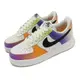 Nike 休閒鞋 Wmns Air Force 1 Low 07 女鞋 白 漸層 皮革 低筒 AF1 FD0801-100