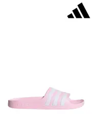 adidas Pink Adilette Youth Kids Sliders (141432) | $30