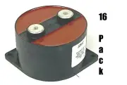 16 PCS AVX TPC Medium Power Film Capacitor 800Vdc 100uF ±10% 90Arms, FFVE6B0107