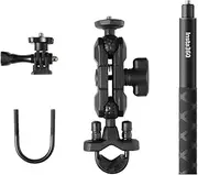 Insta360 Motorcycle U-Bolt Mount and Invisible Selfie Stick for One X / X2 / X3 / One R/One RS (ICDINMBBD/B70)
