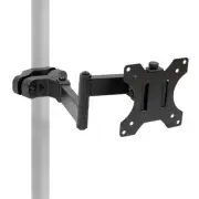 Mount-It! Universal VESA Pole Mount with Articulating Arm | Full Motion TV Po...