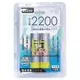 ☆電子花車☆iLeco 18650 平頭 超足量 鋰電池 2200mAh (2入)