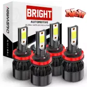 Fit Cadillac CTS CT-S 2008-14 Combo 6000K LED Headlight Bulbs High Low Beam (for: Volvo)