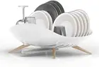 Carrotez Dish Drying Rack, Dish Rack, Dish Drainer with Swivel Spout for Kitchen