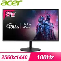 在飛比找PChome24h購物優惠-ACER 宏碁 SA272U E 27型 IPS 2K 10