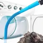 Dryer Vent Cleaner Kit Vacuum Hose Attachment & Lint Remover Brush - Blue