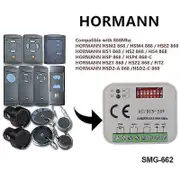 Hormann 868 Receiver 2ch Remote Control 9-30v Ac Dc Relay Switch Blue Button Hse4 Hsm2 Hsm4 868mhz Gate Door Opener Controller Yalo