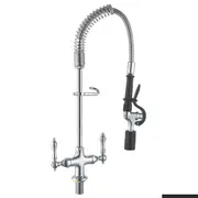 Sunmixer Mini Pre Rinse Unit with 180mm Riser and 560mm Hose - Taps and Rinse Jets (T98001MN-1C) - T98001MN-1C