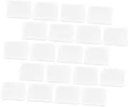 CHICAMPERA 50pcs Compact Travel Card Case Lightweight Hard Card Protectors for Camera for Organizing Items and Preventing Damage