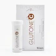 Glutone L-Glutathione 500mg WIth Vitamin C Effervescent (15 Tablets) for Skin