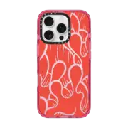 iPhone 16 Pro Impact Case MagSafe Compatible SUPER WAVY (ORANGE)
