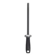 Zwilling 23cm Ceramic Sharpening Steel Knife Sharpener - Black