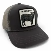 Goorin Bros Sheepie Black Sheep The Farm Trucker Adjustable Snapback KIDS YOUTH