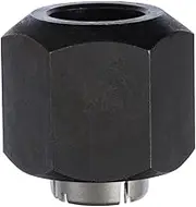 Bosch Accessories 1x Collet for Holding Router Bits (Ø 1/2'' Shank, Key Width 24 mm, Accessories Hand Held Routers)