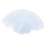 100pcs Multi-Purpose Plastic Jewelry Display Cards Slot Holders White 4.9"x1.9"