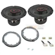 Cerwin Vega 3-Way 340Watt 6.5" Speaker + Adapter Plates for 2015-2019 Ford F-150 (for: Ford)