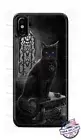 Halloween Scary Black Cat Witchcraft Phone Case For iPhone 12 Samsung s21 Google