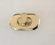 Catches Latches Purse Twist Lock Gold 37x21mm-smart snappy twistlock purses,bags
