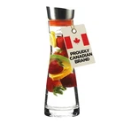 Rio - Glass Pitcher with Lid - Glass Juice Pitcher - Clear Glass Drink Pitche...