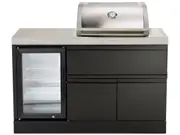 CROSSRAY 2-Burner BBQ Mini Outdoor Kitchen