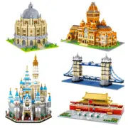 World Architecture Creator Building Blocks Set Mini Brick Model Construction Toy
