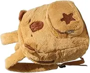 [MAGICLULU] Cycling Backpack Backpacks Capybara Backpack Accessories Backpack for Women Capybara Shoulder Bag Capybara Stuff Backpack Hiking Backpack Capybara Mini Bag Plush Chocolate