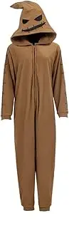 [CosplayDiy] Adult Oogie Boogie Costume Onesie Jumpsuit Nightmare Villain Costume