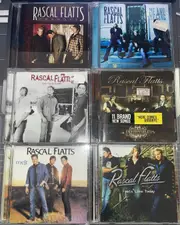 RASCAL FLATTS - SET OF 6 CD'S COLLECTION 2