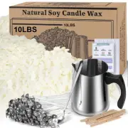 Soy Wax Candle Making Kit Supplies, Natural Candle Wax For Candle Making, DIY...