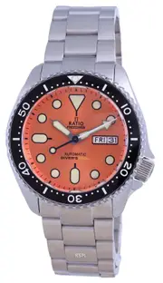 RATIO FreeDiver Orange Dial Sapphire Crystal Automatic RTA114 200M Mens Watch