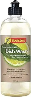 500ml Dish Wash Liquid Lime Eucalyptus Plant Based Dishwashing Soap Bosistos