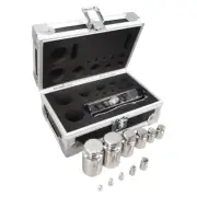 F1 Grade 1mg-200g Precision Stainless Steel Balance Scale Calibration Weight Kit