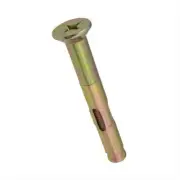 Tygabolt Countersunk Sleeve Anchor Class 8.8 Zinc Yellow