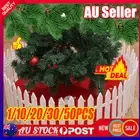 Garden Stake Picket Fences Lightweight Easy InstallatZVn Edging Fence for Patio