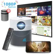 Portable Android Projector HDMI VGA WIFI Bluetooth HD 1080P Home Cinema Theatre