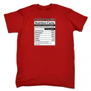 Anthropologist Nutrition Facts - Mens Funny T-Shirt Tshirts