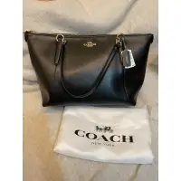 在飛比找蝦皮購物優惠-❣️全新Coach黑色托特包（金標）