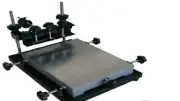 NEW Manual solder paste printer,PCB SMT stencil printer S size 300x240mm rortd