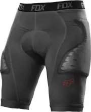 Fox Racing Titan Race Mens Baselayer Protective Shorts Black