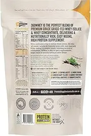 Protein Supplies Australia 360 Whey WPI+WPC Combo Complete Protein Powder 1 kg Vanilla Bean,, Vanilla 1 kilograms