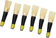 6 Pieces Pack of Great Highland Bagpipe Cane Reeds – Rattan Cane Pipe Reeds for Scottish Bagpipes and Chanter
