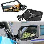 KATIMOTO Rearview Side Mirrors for Polaris RZR XP 1000, Adjustable Folding Clear Rear View Side Racing Mirrors for Polaris RZR XP XP4 1000 Turbo S 1000 900 2014-2023 Accessories, Replace #2881198