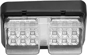 Indicators Flowing Turn Signal Tail Lights Signal Brake Rear Tail Light Brake Assembly - Steering Indicator for RVT1000R 2001-2006 Motorcycle Plastic Turn Signal Indicator (Color : Clear)